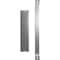 Ekena Millwork 16" Pull Handle & 12" Flush Pull for 2 1/4" Doors, Silver Metallic GB6001PP51612SM - alternate 4